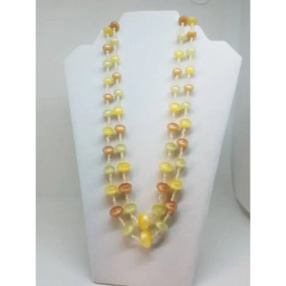 Stranded wonderful necklace
